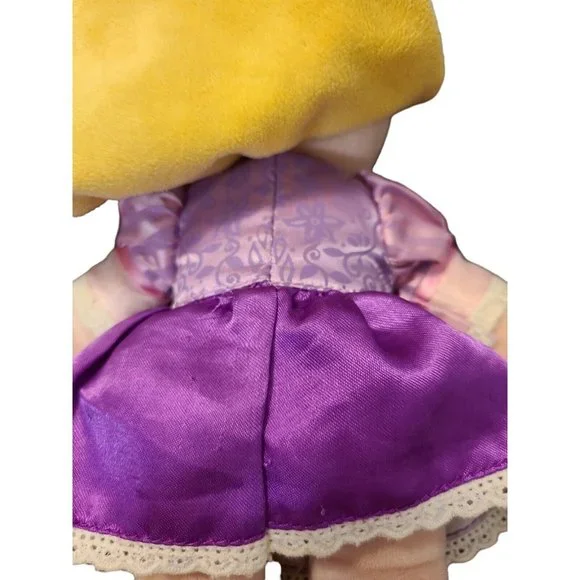 Disney Store Tangled Princess Rapunzel Plush Stuffed Animal 12" Stuffed Doll Toy - Picture 6 of 6
